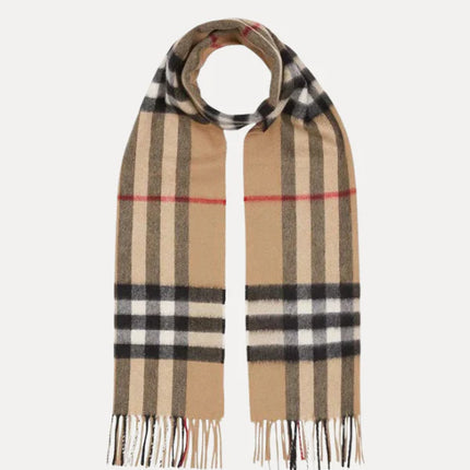 CHEQUERED BB | CASHMERE SCARF
