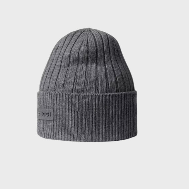 GC | Rib knit wool hat